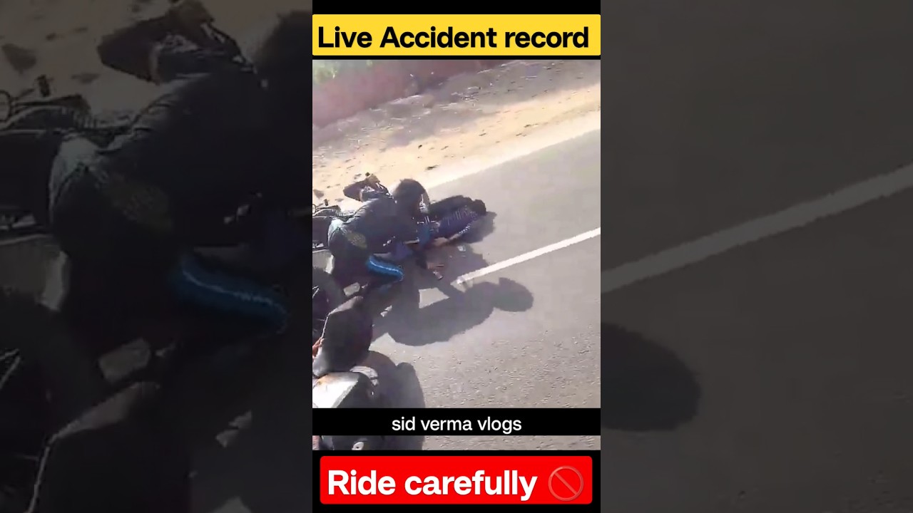 Live Deadly accident recorded 🥵🤕 /#r15v3 #liveaccident #bike @Motovloggerjannustunts