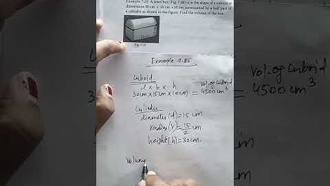 Example 7.25|10th std samacheer kalvi Maths Chapter-7 Mensuration