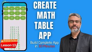 reate Math Table App in 30 Minutes 🔥 Android Studio Step-by-Step |