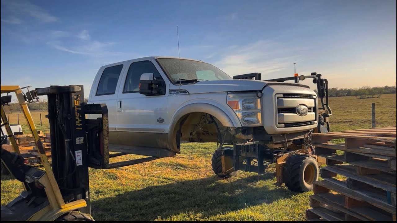 King Ranch Swapping a 6.7 Powerstroke (The Long Way) Part 1