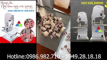 Địa chỉ bán máy cưa xương, cắt thịt đông lạnh, cắt cá thu J210