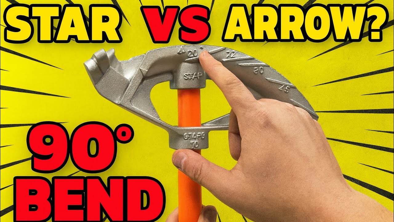 90° Bend Made Easy: Star vs Arrow Method Explained