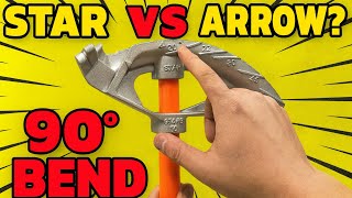 90° Bend Made Easy: Star vs Arrow Method Explained