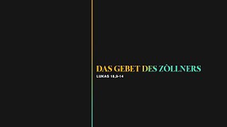 Das Gebet Des Zöllners Daniel Siemens