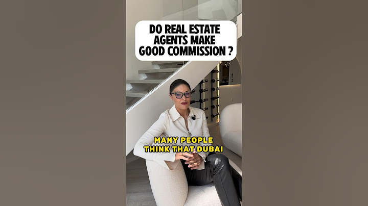 Do Real Estate Agents Make Good Commission? Dubai real estate 🤩 #dubairealestate #dubairealtor