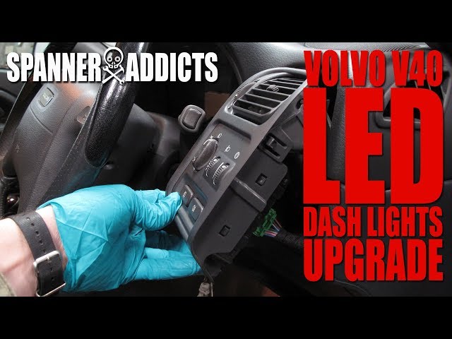 Volvo Dashboard Light Fix - YouTube