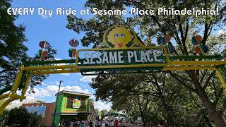 🎢 EVERY Dry Ride at Sesame Place Philadelphia! | Complete Ride POV Collection (2026)