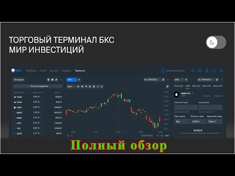 БКС терминал. Полный обзор