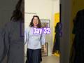 Day 32 of restyling my closet and not buying anything new