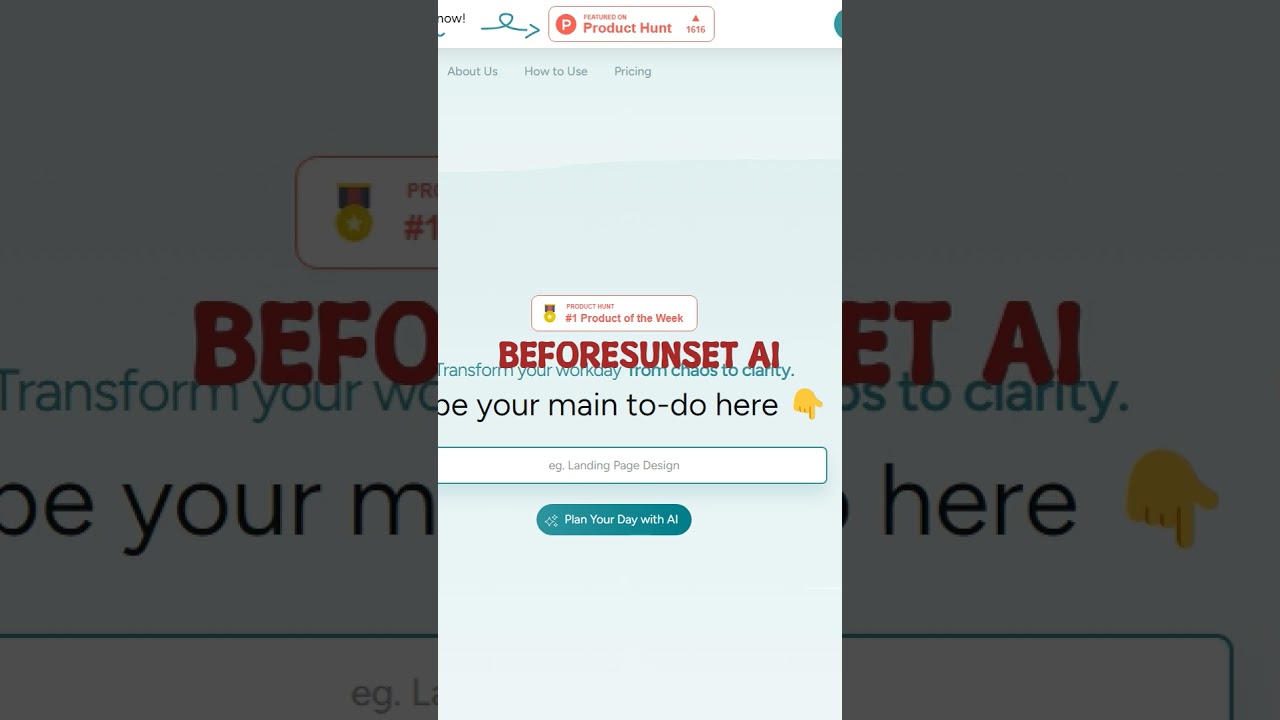 AI Tools - BeforeSunset AI 