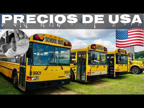 Video: ¿Cuántos asientos hay en un autobús escolar Bluebird?