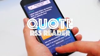 Hands on with Quote - Android RSS reader by Fenix developers screenshot 5