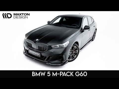 BMW 5 M-Pack G60 Maxton Design Video