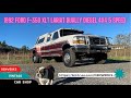 1992 Ford F350 XLT Lariat Diesel 4x4 5 Speed Dually * Denwerks * Bring a Trailer * No Reserve