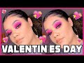 VALENTINE&#39;S DAY TUTORIAL | BRIGHT FUCHSIA LOOK | alexia martin