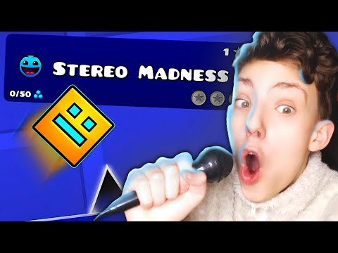 I RECREATED STEREO MADNESS With My VOICE! (Geometry Dash)