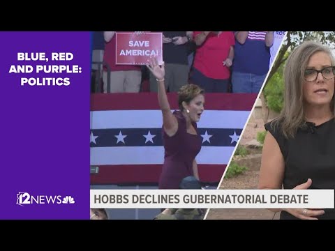 Democrat Katie Hobbs says no to Arizona governor debate - YouTube