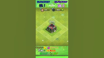 UPGRADE Dark Spell Factory to Lvl 2 || Clash Of Clans (COC) #clashofclans #darkspellfactory