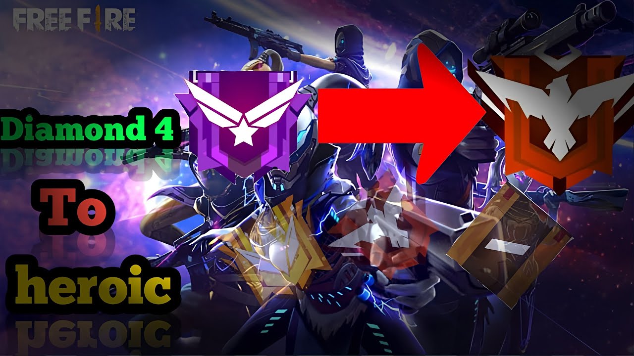 clash squad rank pushing in free fire ||Diamond 4 to heroic|| - YouTube