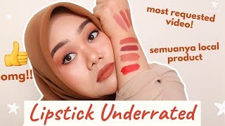 LIPSTIK LOKAL GA BANYAK ORANG TAU KALO BAGUS!