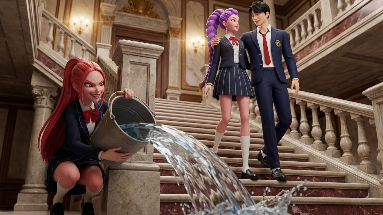 Mission: Rescue Rumi After Mira Shoves Her Off The Staircase | KPOP ...