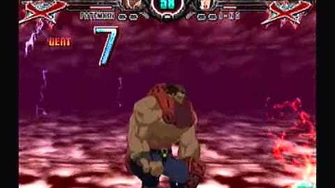 Guilty Gear XX Accent Core:  Potemkin Arcade Ino Boss Battle