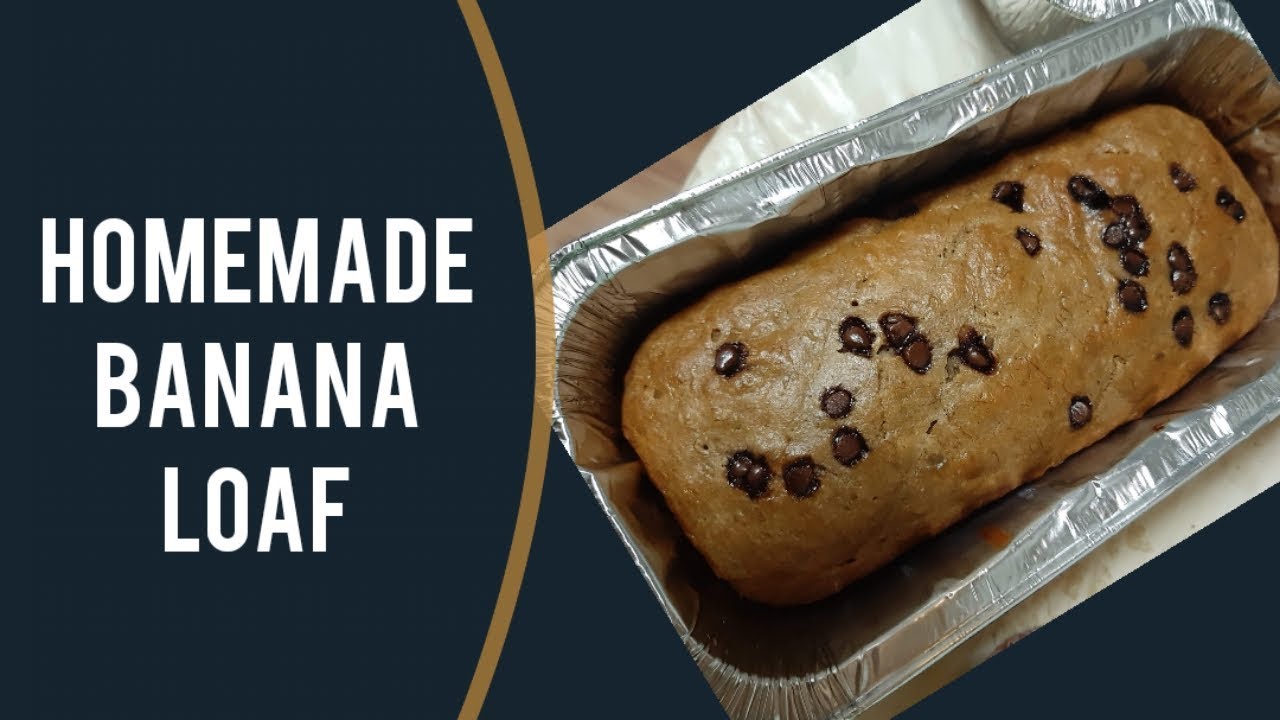 HOME MADE BANANA LOAF USING OVEN TOASTER VLOG03 YouTube