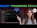 How To Manually Backup Thunderbird Emails | Step-by-Step Guide (2025)