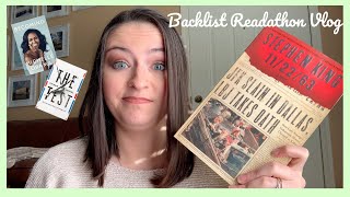 Backlist Readathon Vlog! // Nothing went as planned....