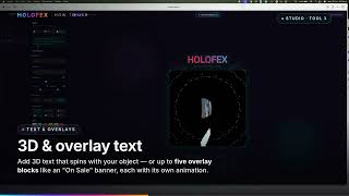How to Create Hologram Animations with HoloStudio AI Holo Lab | Step-by-Step Tutorial