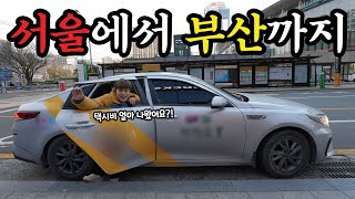 Taking a taxi from SEOUL to BUSAN!