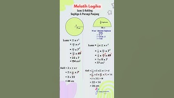 Menghitung Rumus Luas Keliling Segitiga #menghitung #rumus #luas #keliling #lingkaran #maths