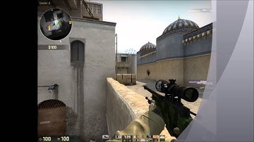AWP God - No scope jump HEADSHOT