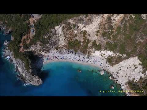 Το Αγιοφύλλι (Ν. Λευκάδας) ΑΝΩΘΕΝ - Aerial video by drones Dji