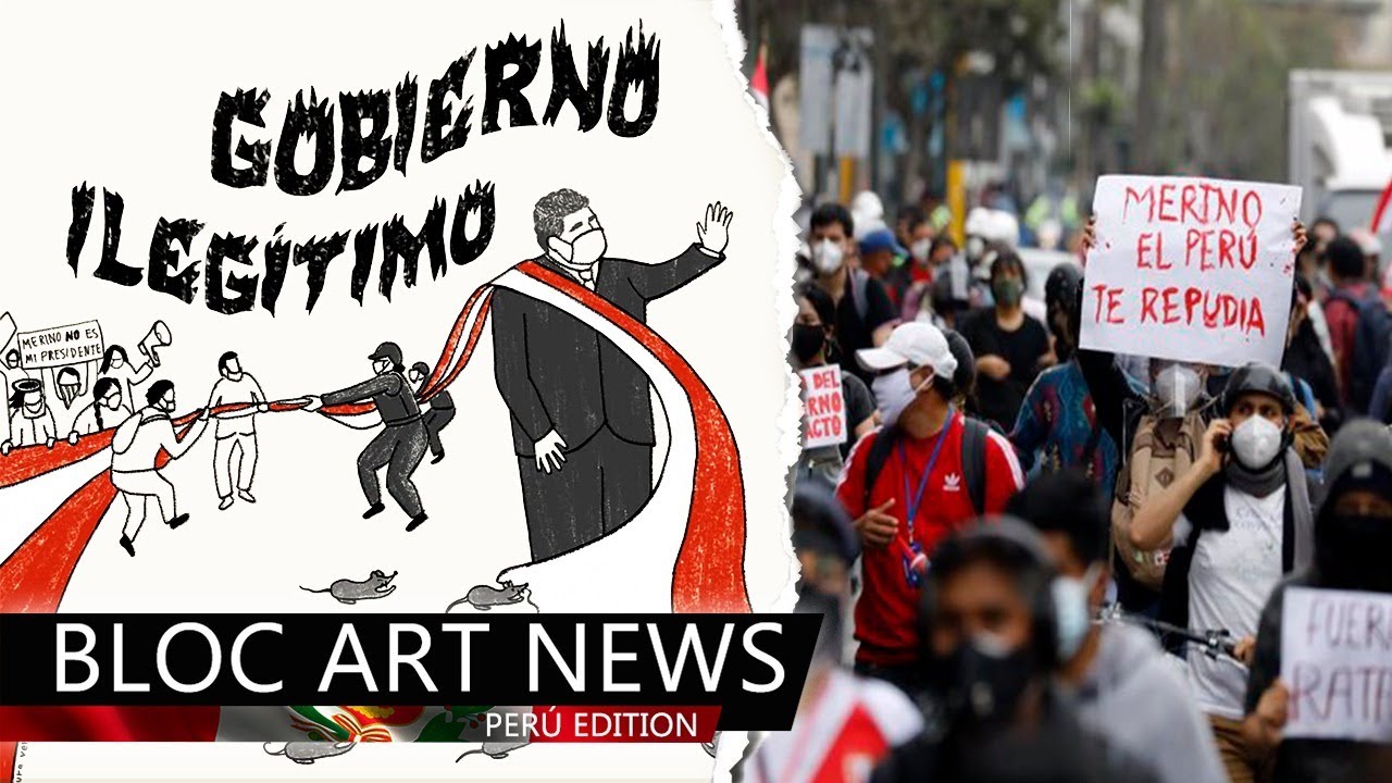 BLOC Art News 🌎 📰 Coup in Peru🇵🇪