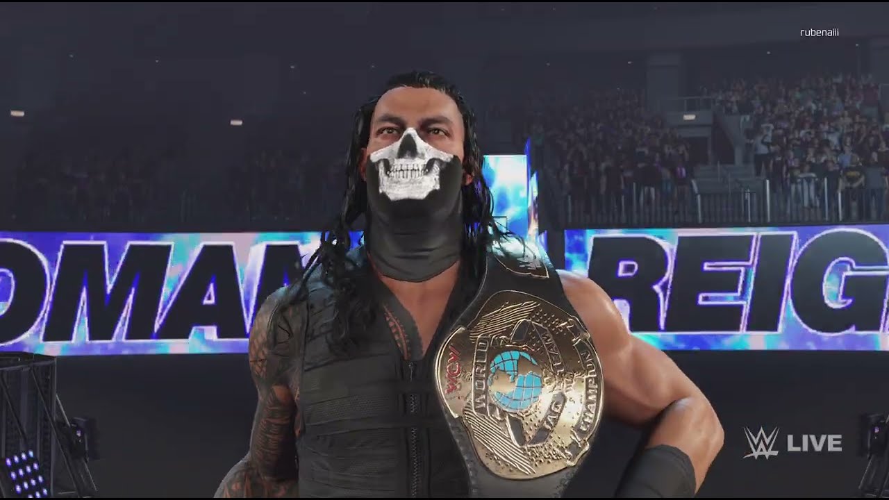 Playing with The Shield In 2K 25, WWE.