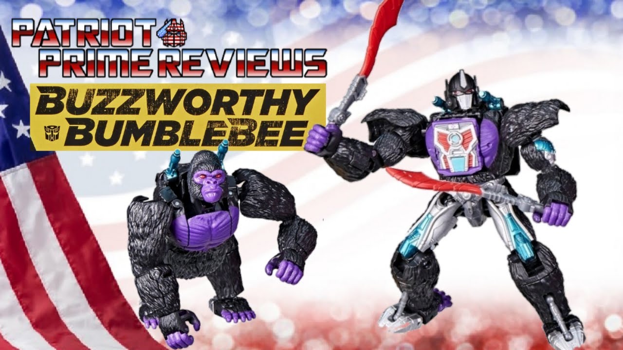 Patriot Prime Reviews Kingdom Nemesis Primal: Buzzworthy Bumblebee Worlds Collide 4-Pack Part1