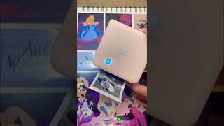 Alice in Wonderland Scrapbook 💜 #aliceinwonderland #scrapbooking #asmr #disney #stickers #journal