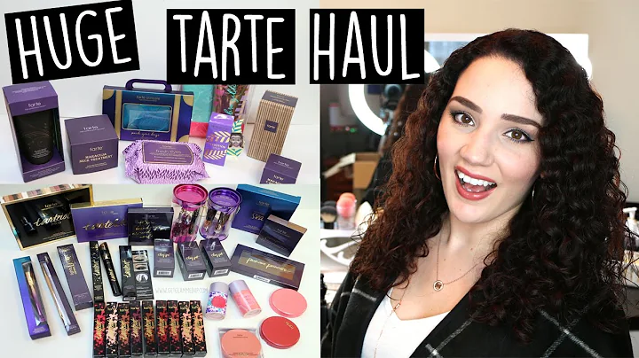 😱 😍  MASSIVE Tarte Haul & Mini Reviews