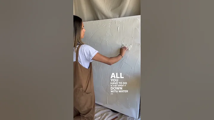 Prevent Textured Art from Cracking 🔥 #texturedart #shorts #fyp