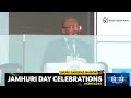 Zanzibar President Hussein Mwinyi speaks at Kenya