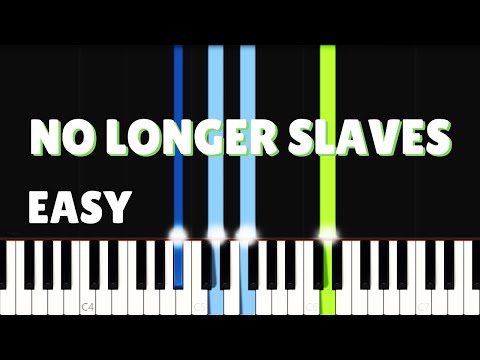 No Longer Slaves (PIANO SHEET) - Jonathan David 