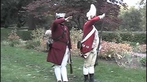 1764 Manual of Arms Firing Procedure