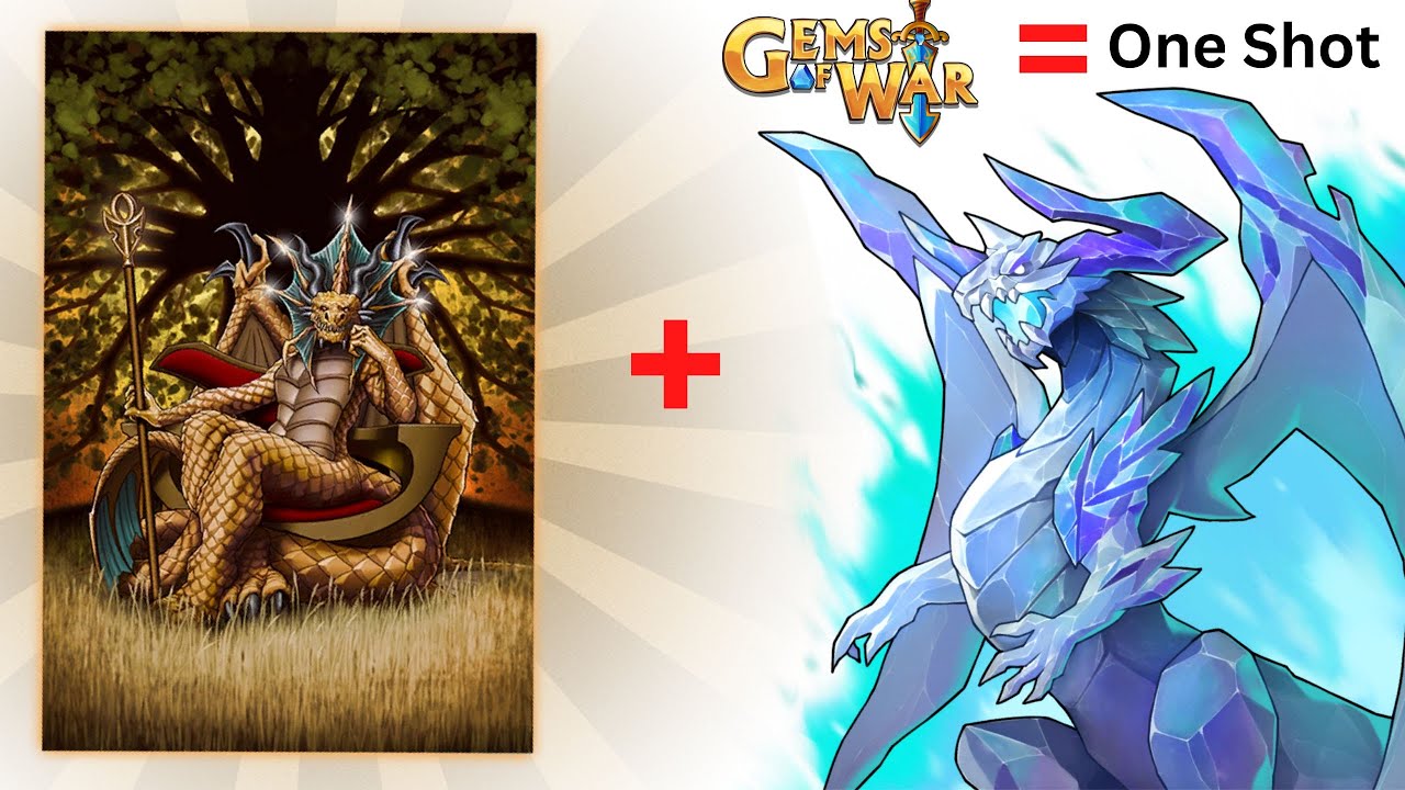 Gems Of War: The Empress + Diamantina = One Shot +20k PVP