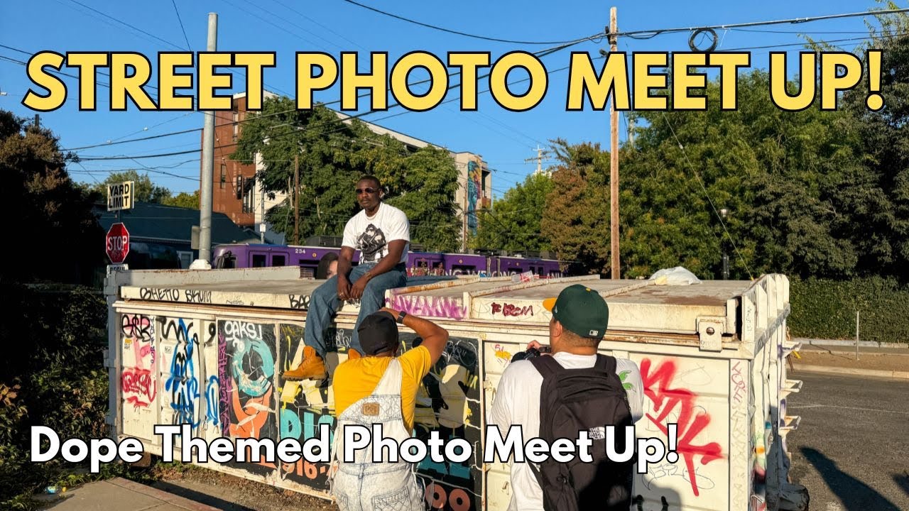 Dope Street Photography Meet Up! - BTS From A Good Inc Photography Meet Up!