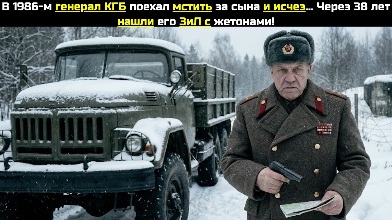 В 1986-м генерал КГБ поехал мстить за сына и исчез... Через 38 лет нашли его ЗиЛ с жетонами!