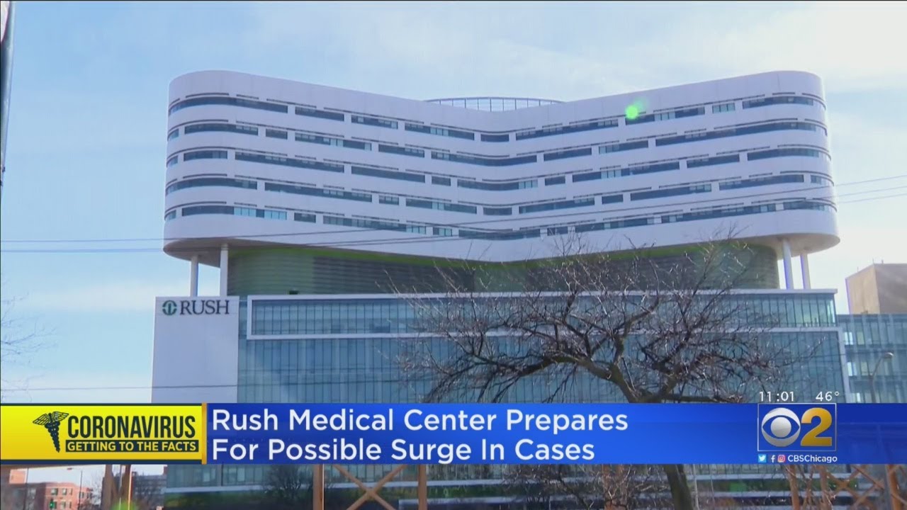 Rush University Medical Center Preparing To Treat At Least 40,000 COVID
