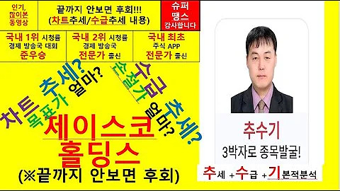 제이스코홀딩스(023440) 추수기(추수) 전문가 종목 분석