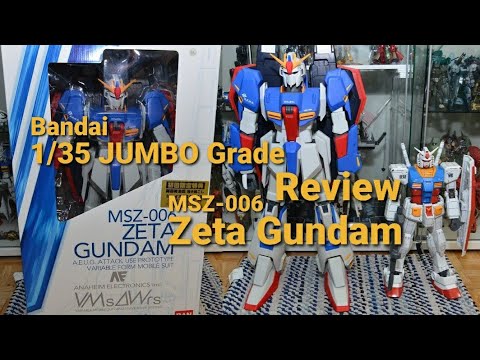 JUMBO GRADE 1/35 ZETA GUNDAM Quick Review - YouTube