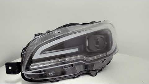 OEMassive - 2015-2020 Subaru WRX/STI Sequential LED Signal Black Projector Headlight Function Video